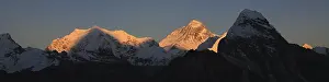 Sagarmatha, Mount Everest at sunset, Nepal, Asia