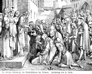 Saint Elisabeth, benefactress of the poor