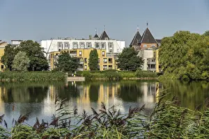 Saint Joergens Lake, one of the central Copenhagen lakes