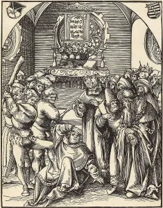 Saint Jude, painting by Lucas Cranach the Elder