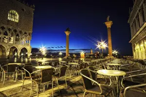 Saint mark's square and doge palace in Venice