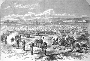 In the Saint-Maur camp, the Zouaves
