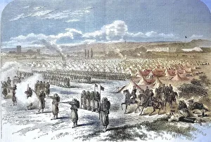 In the Saint-Maur camp, the Zouaves
