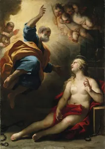 Saint Peter healing Saint Agatha