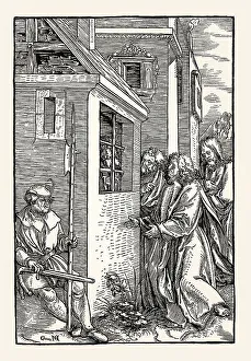 Saint Peter in prison, by Hans Schaeufelin