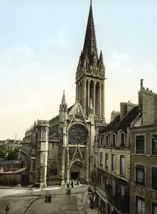 Saint Pierre Church, Caen in Normandy
