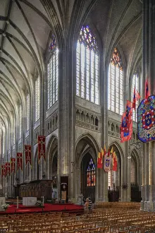 Sainte-Croix d'Orleans Cathedral in Gothic style