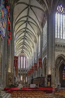 Sainte-Croix d'Orleans Cathedral in Gothic style