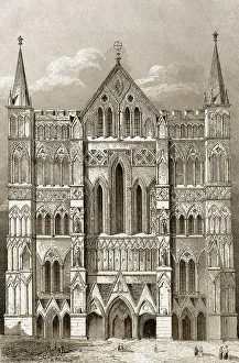Salisbury Cathedral, or Cathedral Church of the Blessed Virgin Mary