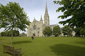 Salisbury Cathedral Salisbury Wiltshire England