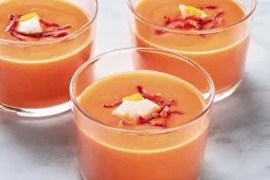 Salmorejo, Spanish cold tomato and bread soup
