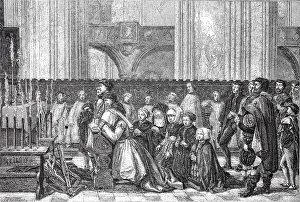 Salon of 1855. belgian school. the trentaines de metal de haze
