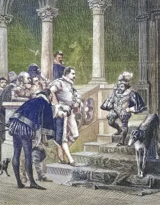 Salon 1868, Satire, the King's favourites