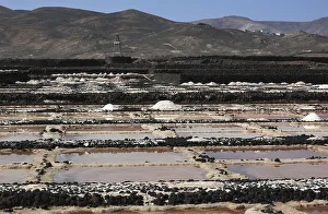 Salt mining at Salina Los Cocoteros