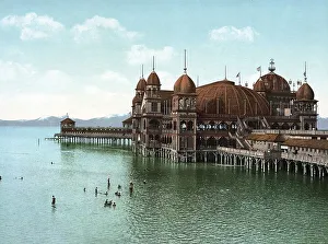 Saltair Pavilion, Great Salt Lake