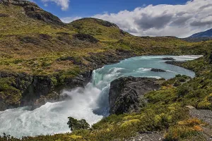 Salto Grande waterfall, Torres del Paine National Park