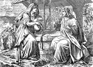 She Samaritan at Jacob's Well in Sichar