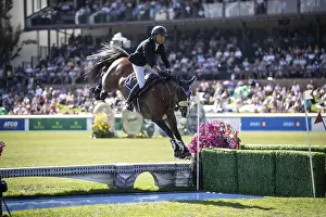 Category Historic EN Prints: Sameh El Dahabn of Great Britain and riding WKD Toronto compete in the first round of the 1