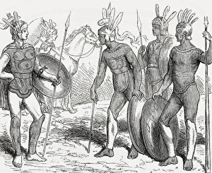 Samnite soldiers, ancient Italic people