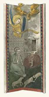 Sample of painting from St Stephen's Chapel