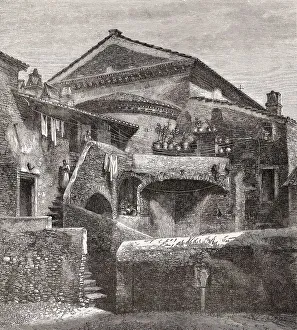 Behind San Crispino, Rome, Italy