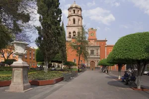 San Francisco Church, historic town Santiago de Queretaro