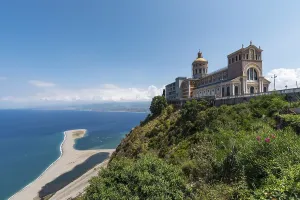 The Sanctuary of Tindari with Beach in Sicily