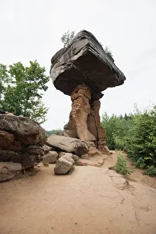 Sandstone rocks, Teufelstisch, near Hinterweidenthal