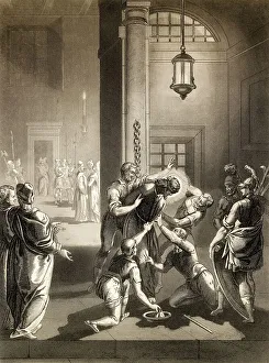 After the Sanhedrin trial of Jesus