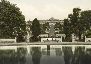 Sanssouci Palace in Potsdam, Brandenburg