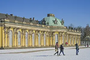 Sanssouci Palace, Potsdam, Brandenburg, Germany