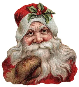 Santa Claus, historical illustration