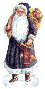 Santa Claus, historical illustration