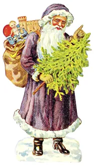 Santa Claus, historical illustration