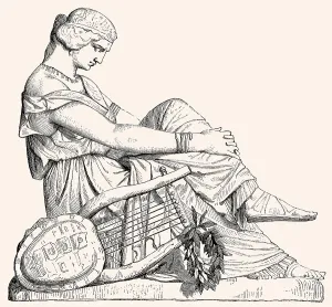 Sappho, 1852, von James Pradier