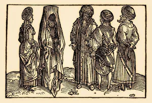 Saracens and Indian priests, Bernhard von Breidenbach
