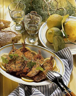 Sardines in Parmesan cheese, Italy, Europe