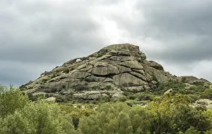 Sardinia, rugged granite mountains of Gallura