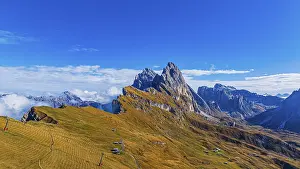 The Sas Rigais and Furchetta peaks of the Odle Group