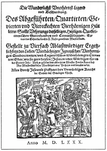 Satirical pamphlet from 1580 against the Jesuits