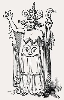 Satirical print about Pope Alexander VI
