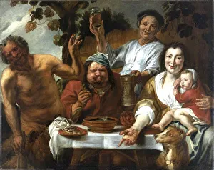 The Satyr, hybrid creature of Greek mythology