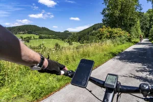 Sauerlandring cycle path, an 84 km long circular cycle path between the towns of Finnentrop
