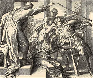 Saul Attacks David, Old Testament