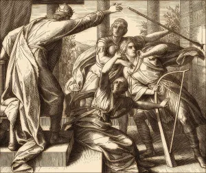 Saul Attacks David, Old Testament
