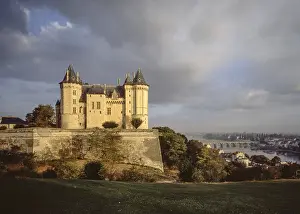 Saumur, castle, view from the east