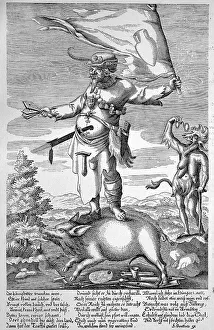 The Sauteufel devil, German satirical pamphlet