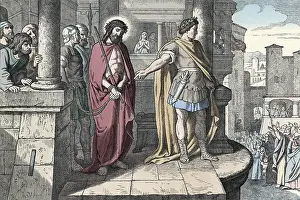 Scene from the biblical story