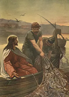 Scene from the biblical story