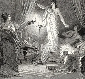 Scene from THE BRIDE OF CORINTH